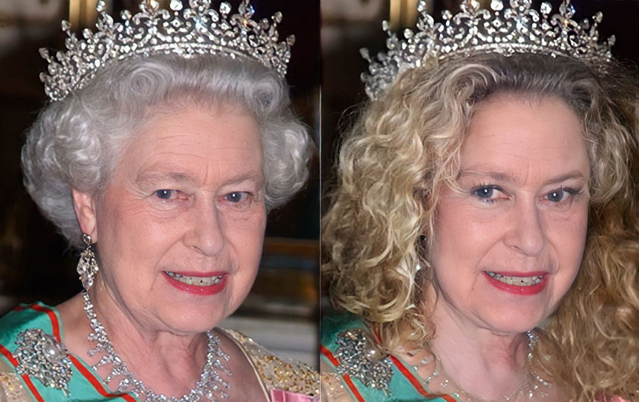 Как бы выглядели члены королевской семьи, если бы резко сменили имидж (10 фото)