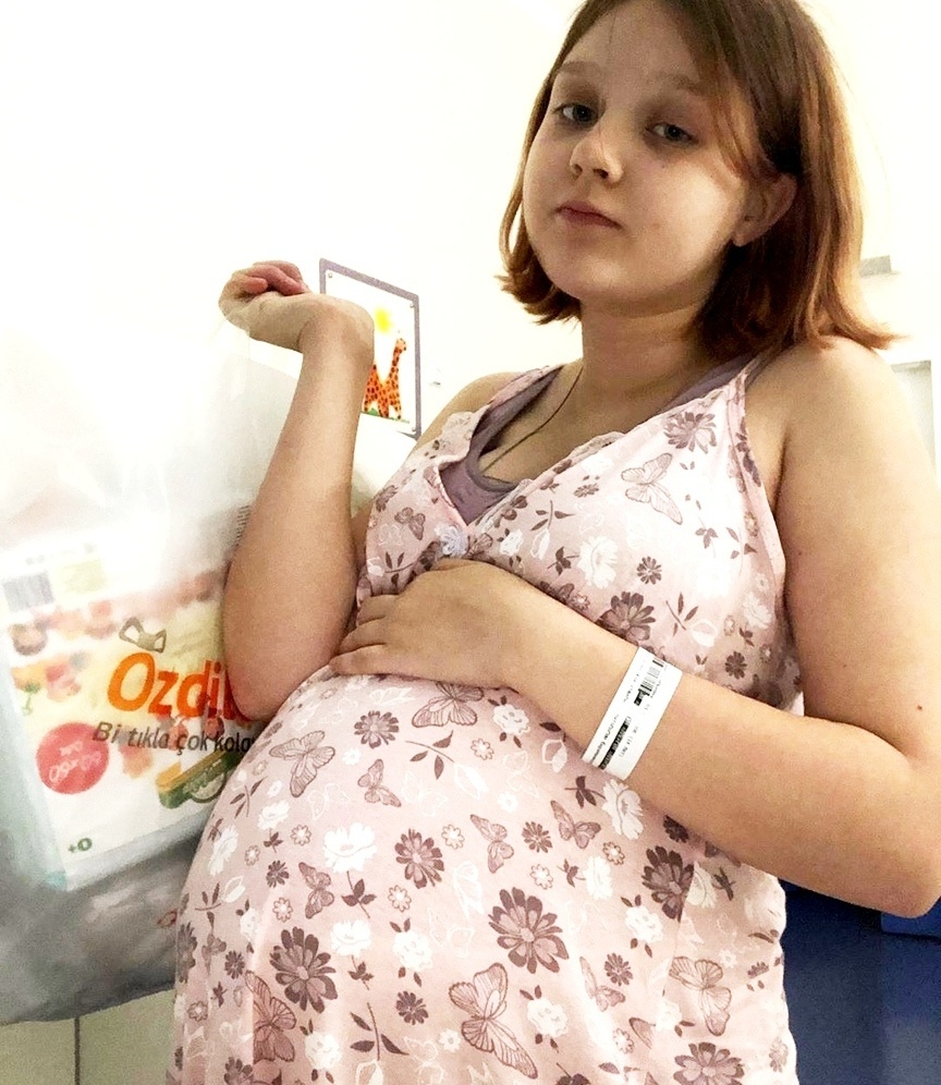Беременность в 9 лет фото