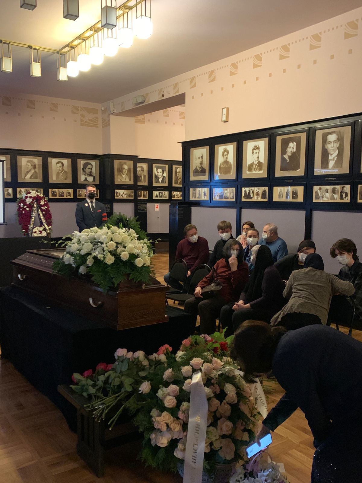 Мягков Андрей похороны Вознесенская